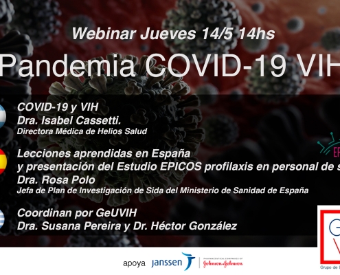 Webinar COVID 19 y VIH